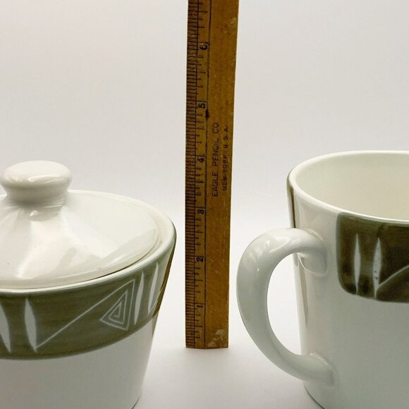 Vintage Studio Nova Tribal Arts Cream & Sugar Set - Picture 4 of 8